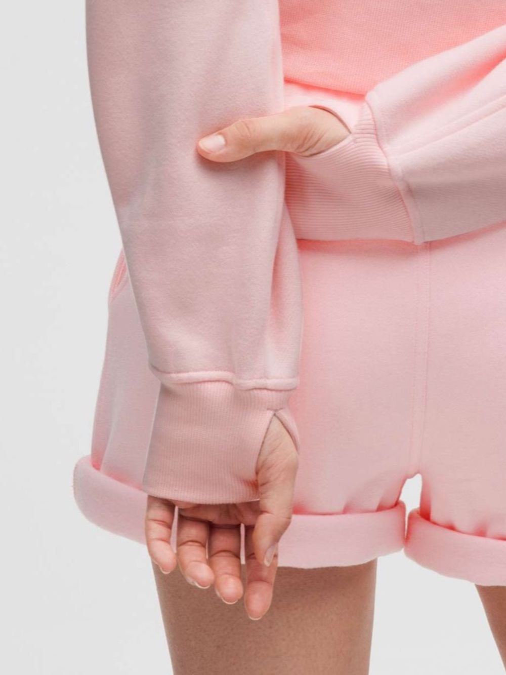 Lululemon Scuba Oversized Half Zip Hoodie Size XS/S in Strawberry Milkshake - Picture 3 of 6